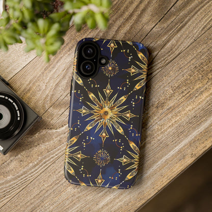 Tough Cases Phone Case with Celestial Design, Stylish Phone Cover, Unique Gift for Space Lovers, Durable Protection, Cosmic Art