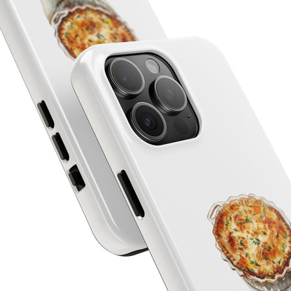 Cute Quiche Phone Case - Tough Protection for Food Lovers