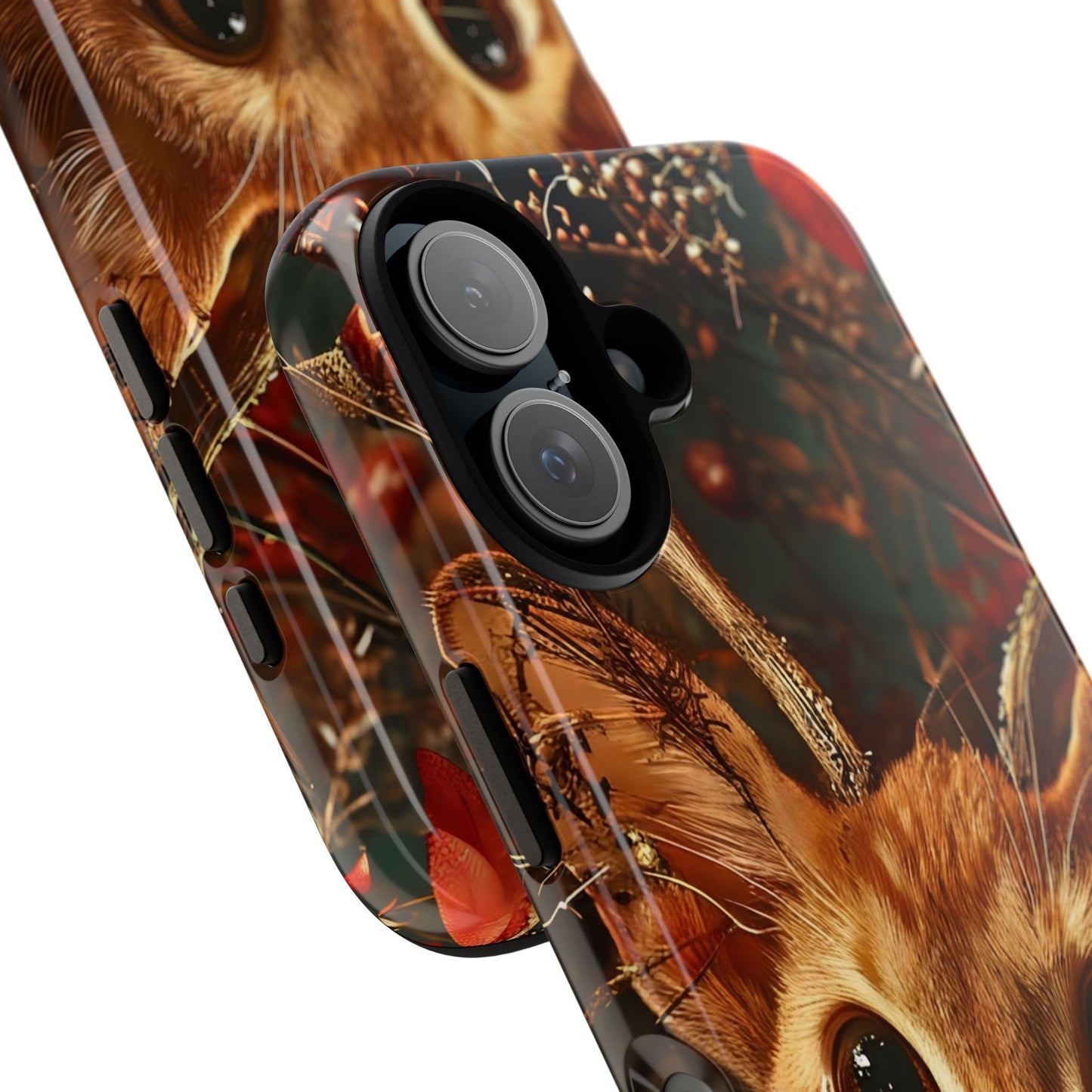 Cat Themed Phone Case, Tough Cases for Cat Lovers, Unique Pet Gifts, Animal Chic Accessories, Personalized Phone Protector