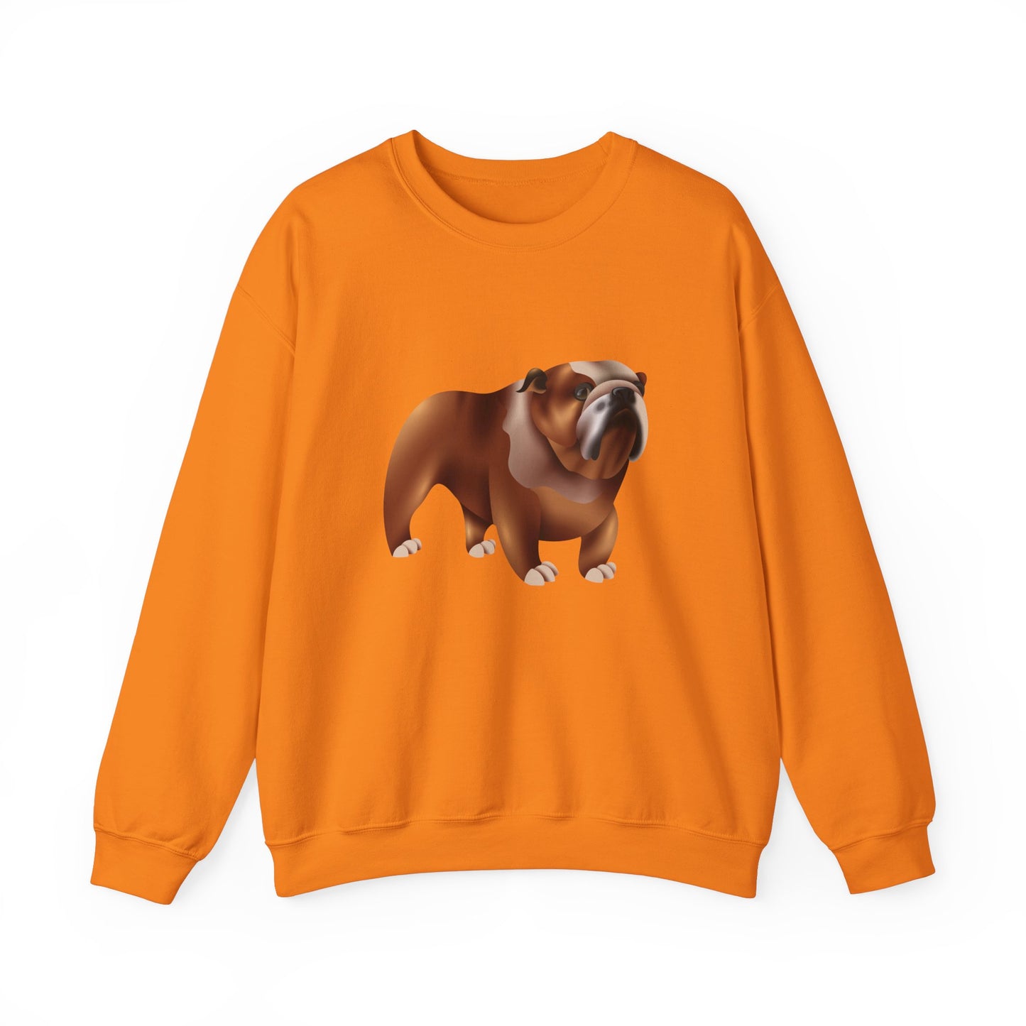 Unisex Heavy Blend™ Crewneck Sweatshirt Elegant - Adorable British Dog