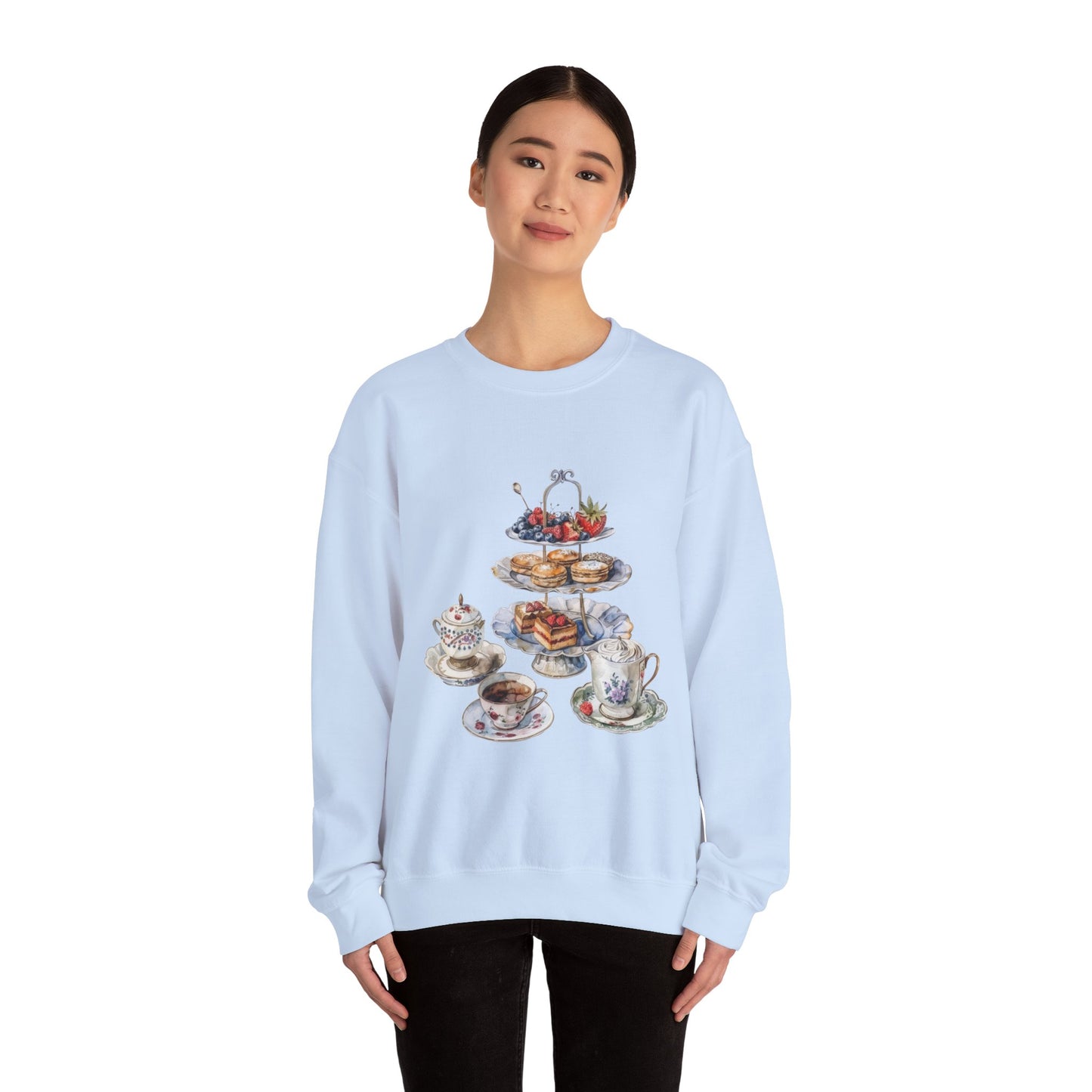 Unisex Heavy Blend™ Crewneck Sweatshirt - Pomp and Plate - Traditional Royal British Meals