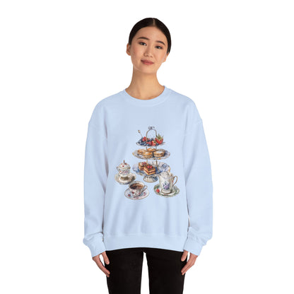 Unisex Heavy Blend™ Crewneck Sweatshirt - Pomp and Plate - Traditional Royal British Meals