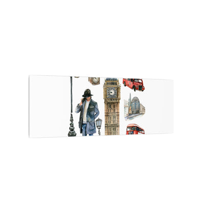 Canvas Art Print, London Skyline, Home Decor, Wall Art, Gift Idea, Travel Memories, Modern Wall Art