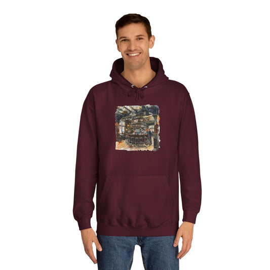Unisex College Hoodie - British Pub Heritage Collection