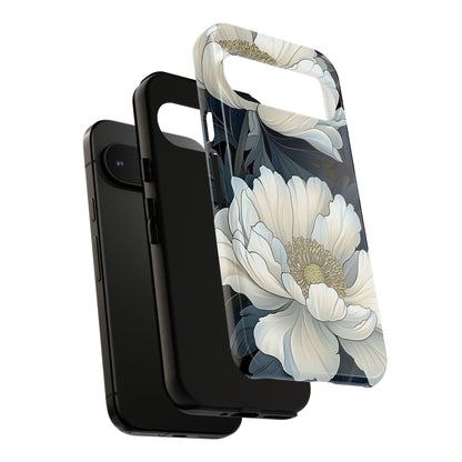 Elegant Floral Phone Case, Floral iPhone Cover, Flower Art Phone Case, Eco-Friendly Mobile Protection, Tough & Stylish Phone Case