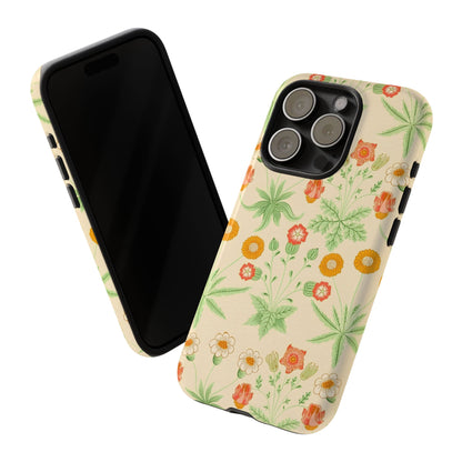 Floral Tough Cases | Stylish Phone Cover, Durable Protective Case, Gift for Her, Spring Accessories, Nature Lover