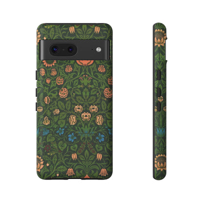 Crimson Leaf Whirl – Phone Case - Tough Cases
