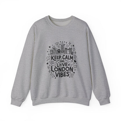 Unisex Heavy Blend™ Crewneck Sweatshirt Trendy - Love London Vibes