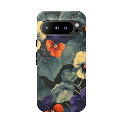 Tough Cases Floral iPhone Case, Tough Phone Cover, Stylish Floral Design, Gift for Her, Summer Vibe, Durable Protective Case
