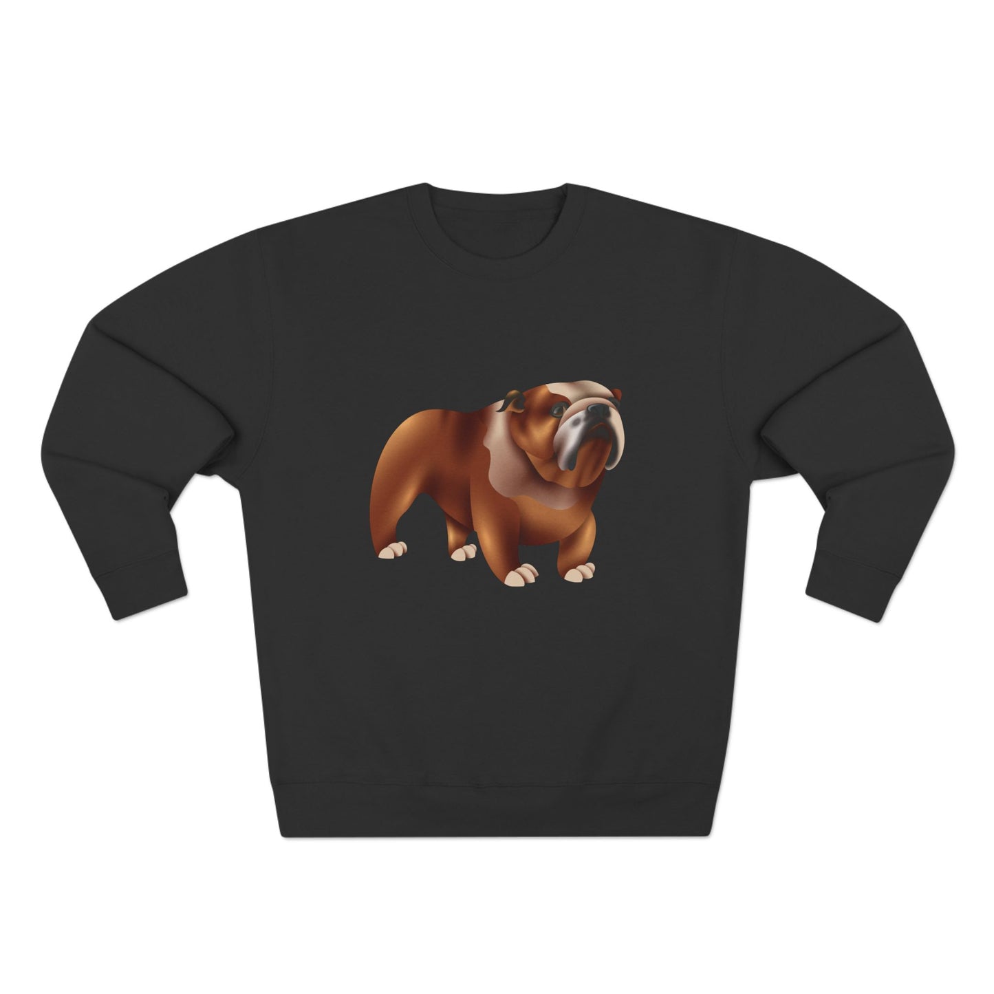 Unisex Crewneck Sweatshirt - Adorable British Dog