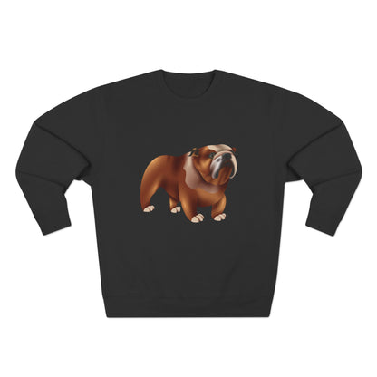 Unisex Crewneck Sweatshirt - Adorable British Dog