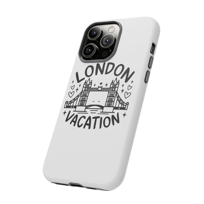 London Vacation Phone Case, Travel Accessories, Unique Gift, London Lover, Custom Phone Cover, Vacation Souvenir