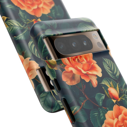 Floral Phone Case, Tough Cases for Nature Lovers, Botanical Design, Phone Protection, Gift for Her, Trending Floral Accessories