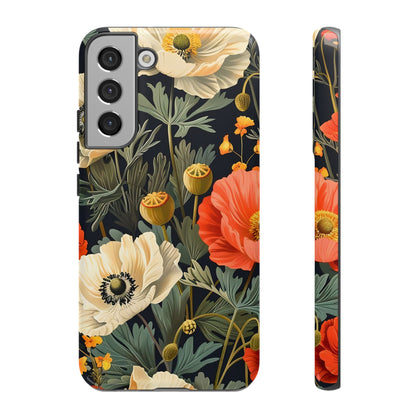 Floral Phone Case - Tough Cases with Vibrant Garden Design, Phone Accessory, Gift for Her, Spring Style, Nature Lover