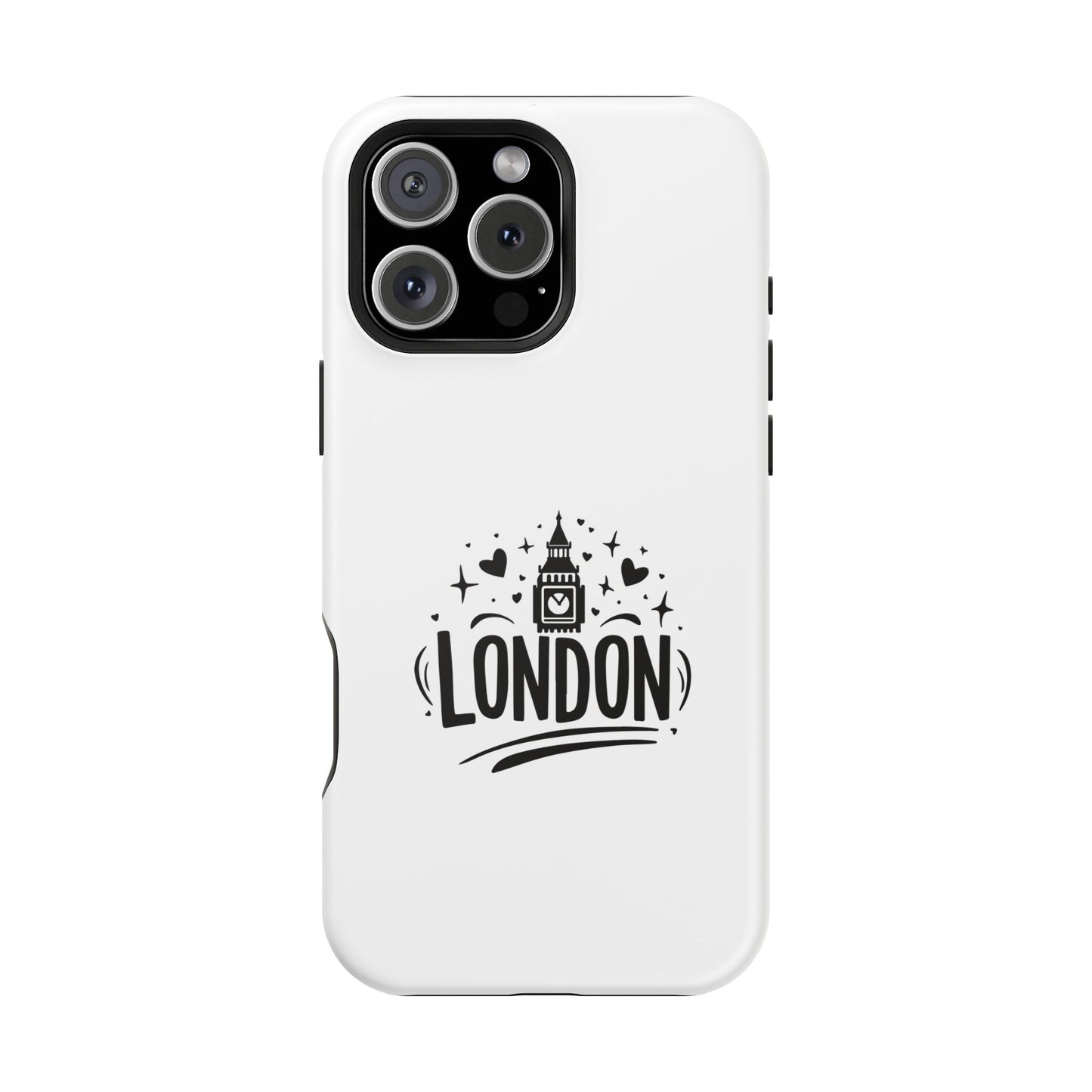 Stylish Magnetic Phone Case with London Design, Travel Gift, Unique Protection, Customizable Accessories, Phone Cover, Modern Tech