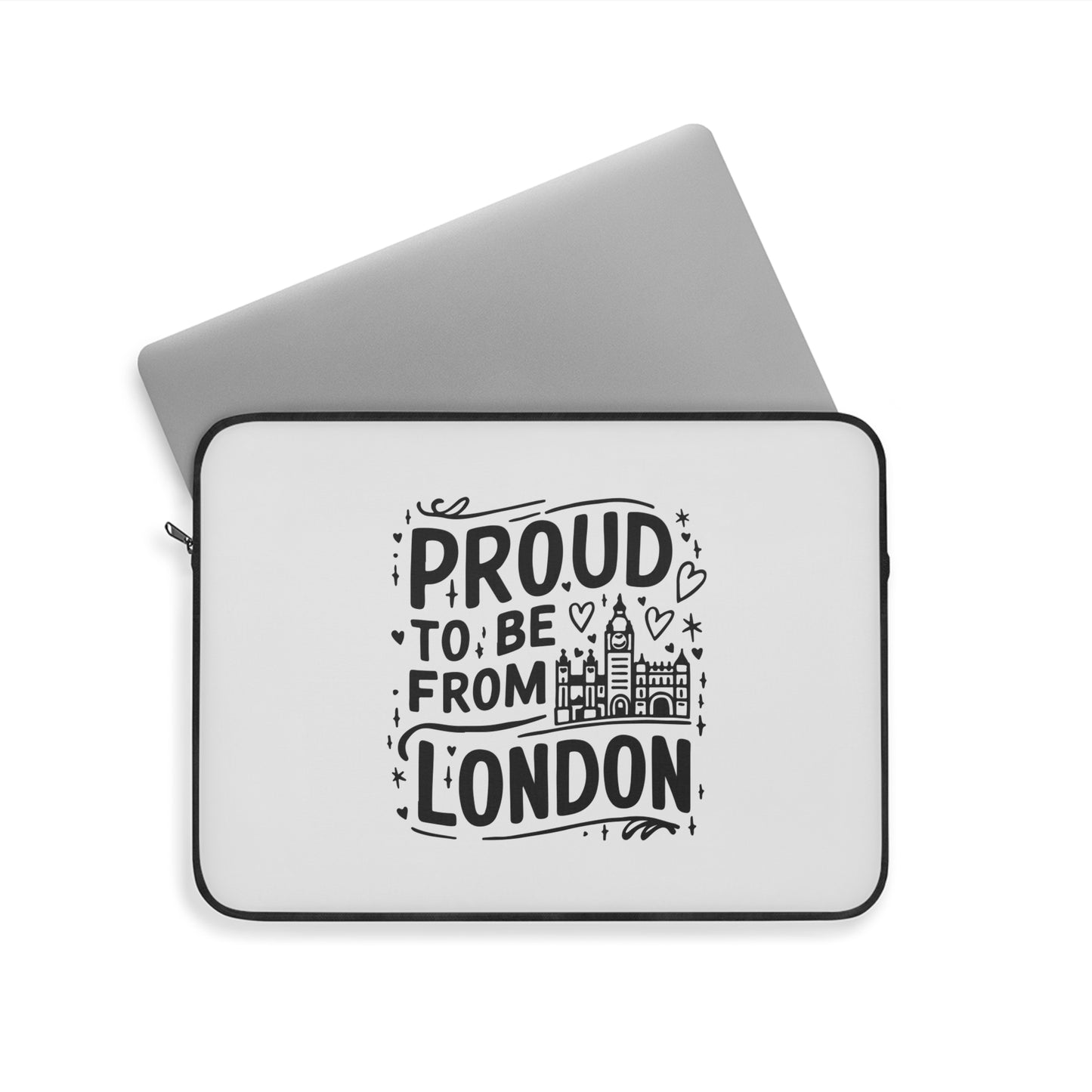 Laptop Sleeve - Proud to Be From London, Urban Laptop Case, Gift for London Lovers, Stylish Tech Accessory, City Pride Sleeve, Travel [...]
