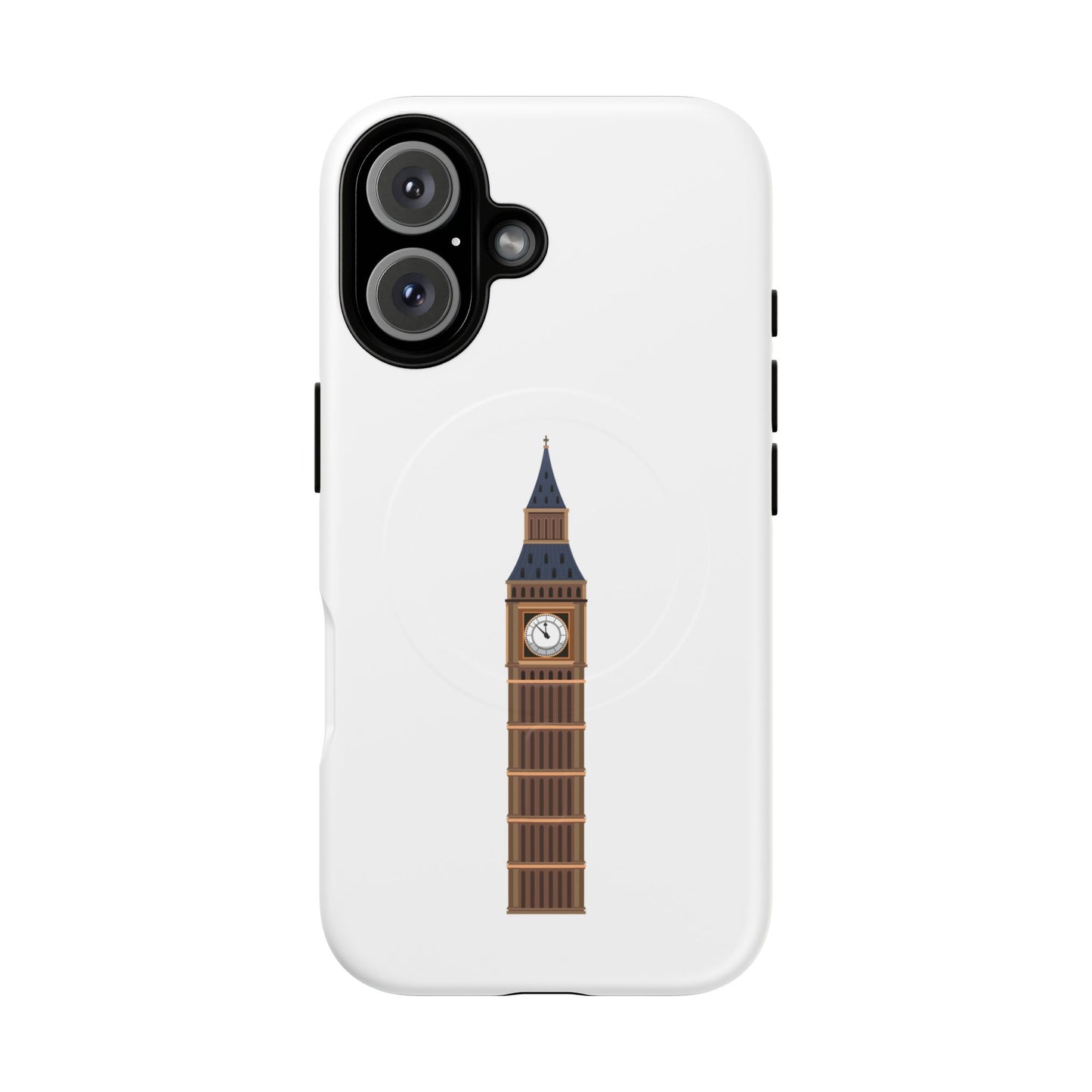 Tough Magnetic Phone Cases with Iconic Big Ben Design, Phone Protector, Unique Gift, London Souvenir, Magnetic Case for Phones