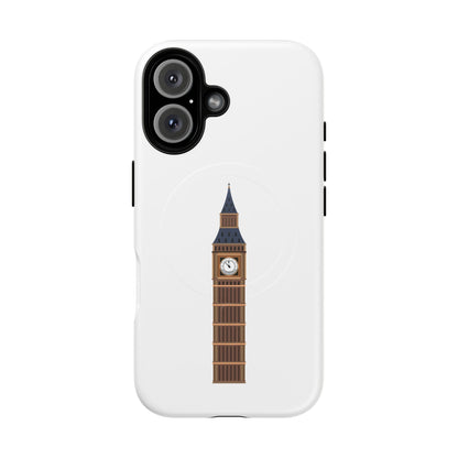 Tough Magnetic Phone Cases with Iconic Big Ben Design, Phone Protector, Unique Gift, London Souvenir, Magnetic Case for Phones