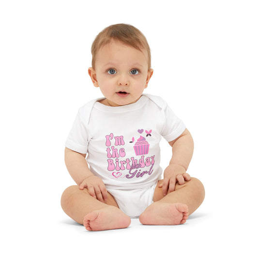 Birthday Girl Infant Jersey One Piece - Cute Baby Bodysuit for Celebrations