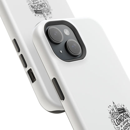 London Good Idea Magnetic Phone Case, Travel Accessories, Unique Gift, Phone Cover, London Souvenir, Custom Case