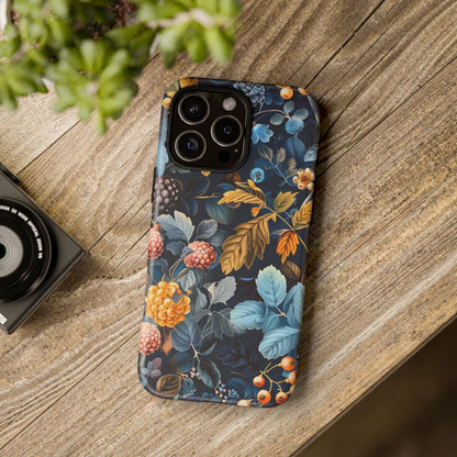 Floral iPhone Case, Tough Phone Cover, Nature-inspired Accessory, Gift for Her, Trendy Protection Case