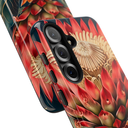 Tough Cases: Vibrant Floral Phone Case, Tough Phone Covers, Floral Art Cases, Nature Design Accessories, Gift for Nature Lovers
