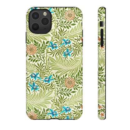 Tough Cases Phone Case, Botanical Print Phone Cover, Floral Smartphone Accessory, Nature-Inspired Tech Gear, Gift for Plant Lovers