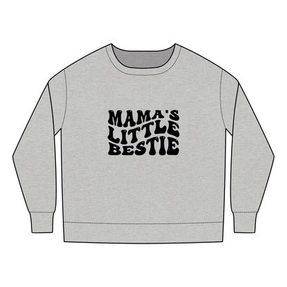 Toddler Sweatshirt - Mama's Little Bestie SVG PNG Design