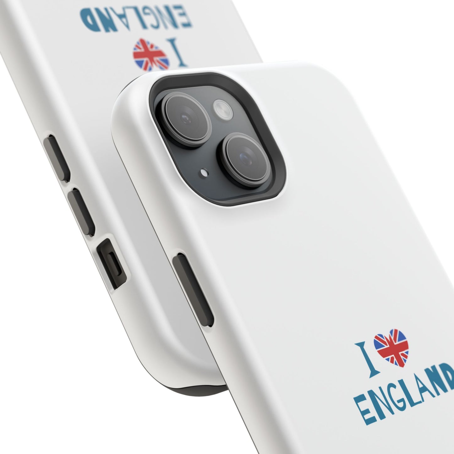 I Love England Magnetic Tough Cases, Phone Cover, Gift for Travelers, Souvenir, England Pride, Durable Phone Protection
