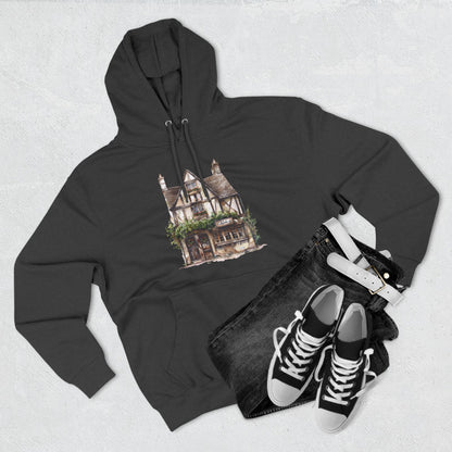 Three-Panel Fleece Hoodie - British Village House Elegance