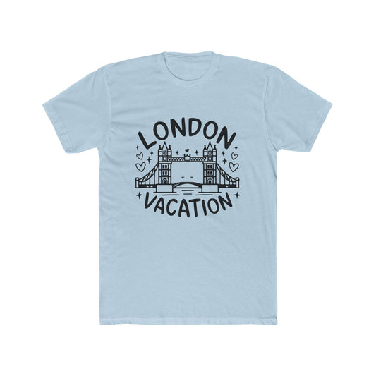 London's Vacation Unisex Cotton Crew Tee