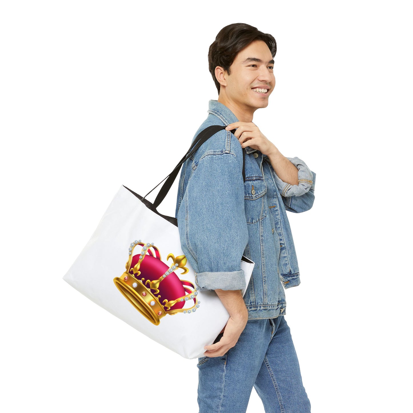 Royal Vibes Weekender Tote Bag - Stylish Travel Bag for Fashion Lovers, Weekend Getaway, Shopping, Pool Days, Gift for Her