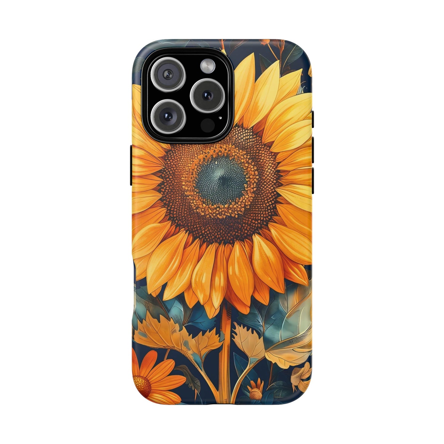 Sunflower Phone Case - Floral Design for Nature Lovers, Cute Spring Accessory, Gift for Her, Eco-Friendly Cover