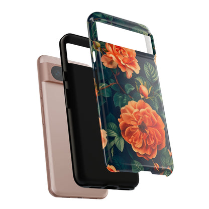 Floral Phone Case, Tough Cases for Nature Lovers, Botanical Design, Phone Protection, Gift for Her, Trending Floral Accessories