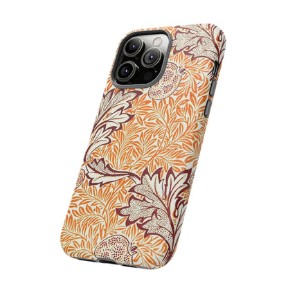 Stylish Phone Case, Tough Cases with Floral Design, Protective Cover, Gift for Her, Cute Phone Accessory