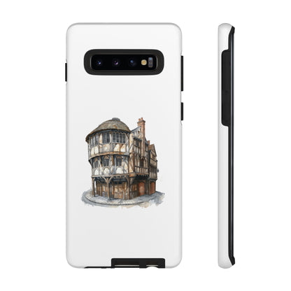 Artistic Phone Case - Tough Cases with Historic Building Design