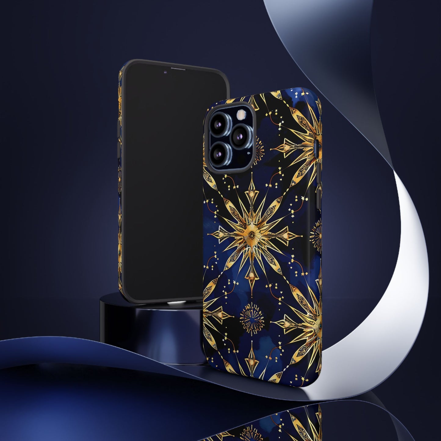 Tough Cases Phone Case with Celestial Design, Stylish Phone Cover, Unique Gift for Space Lovers, Durable Protection, Cosmic Art