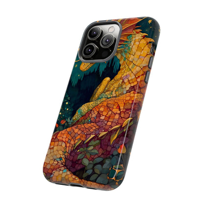 Dragon Art Phone Case, Tough Phone Cover, Fantasy Gift, Unique Mobile Accessory, Dragon Lover Gift, Stylish Protection