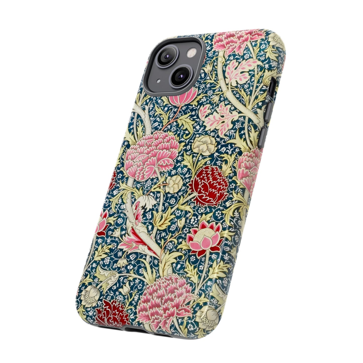 Floral Phone Case, Tough Cases, Durable Phone Cover, Stylish Phone Protector, Gift Idea for Nature Lovers, Floral Pattern Tech Accessories