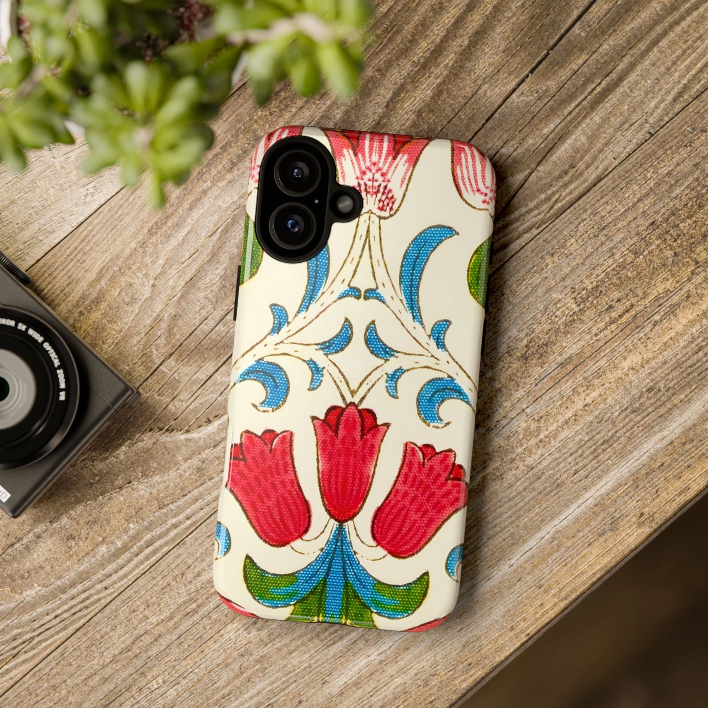 Floral Phone Case - Tough Cases | Stylish Protection, Gift for Her, Boho Phone Cover, Spring Accessory, Cute Tech