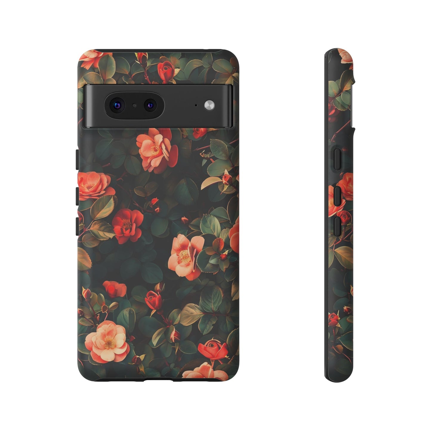 Floral Phone Case - Elegant Floral Design, Tough Protective Case, Perfect Gift for Her, Trendy Phone Accessories, Mother’s Day, Birthday