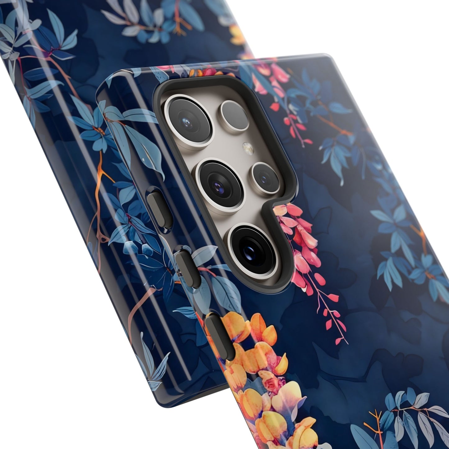 Floral iPhone Case, Tough Phone Cover, Gift for Her, Nature Lover Accessory, Spring Decor, Unique Floral Design