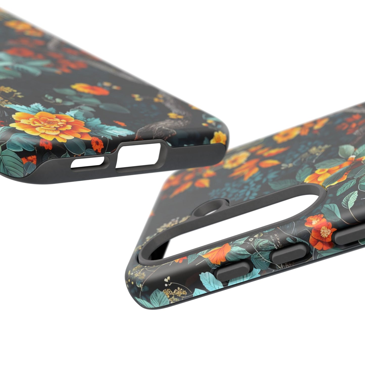 Floral Phone Case | Tough Cases, Protective Cover, Gift for Her, Autumn Vibes, Floral Phone Accessory, Unique Design