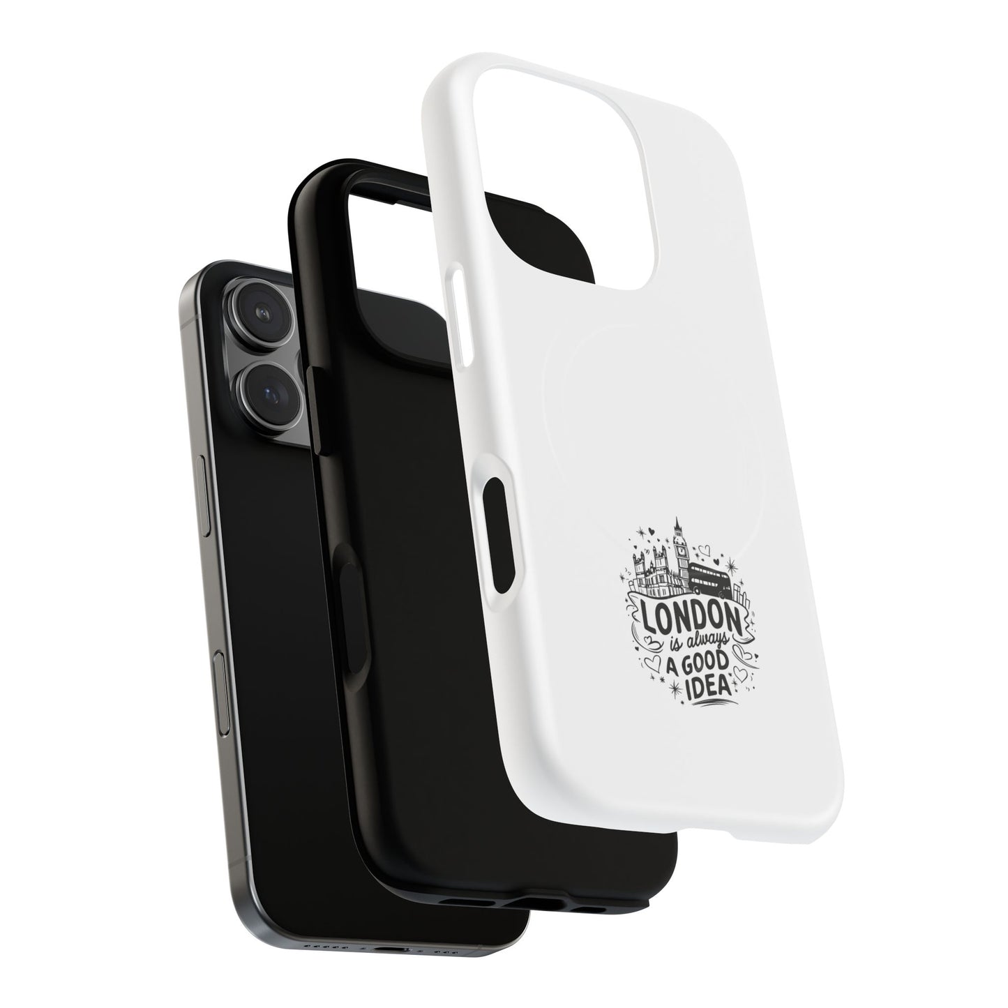 Tough Magnetic Phone Cases - London Is Always A Good Idea, Custom Phone Covers, Travel Gifts, Modern Phone Cases, Durable Cases, [...]