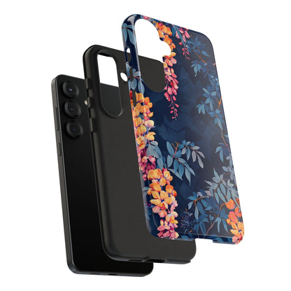Floral iPhone Case, Tough Phone Cover, Gift for Her, Nature Lover Accessory, Spring Decor, Unique Floral Design