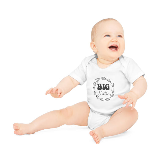 Wild Child Baby Organic Short Sleeve Bodysuit - Cute & Comfy for Playful Infants