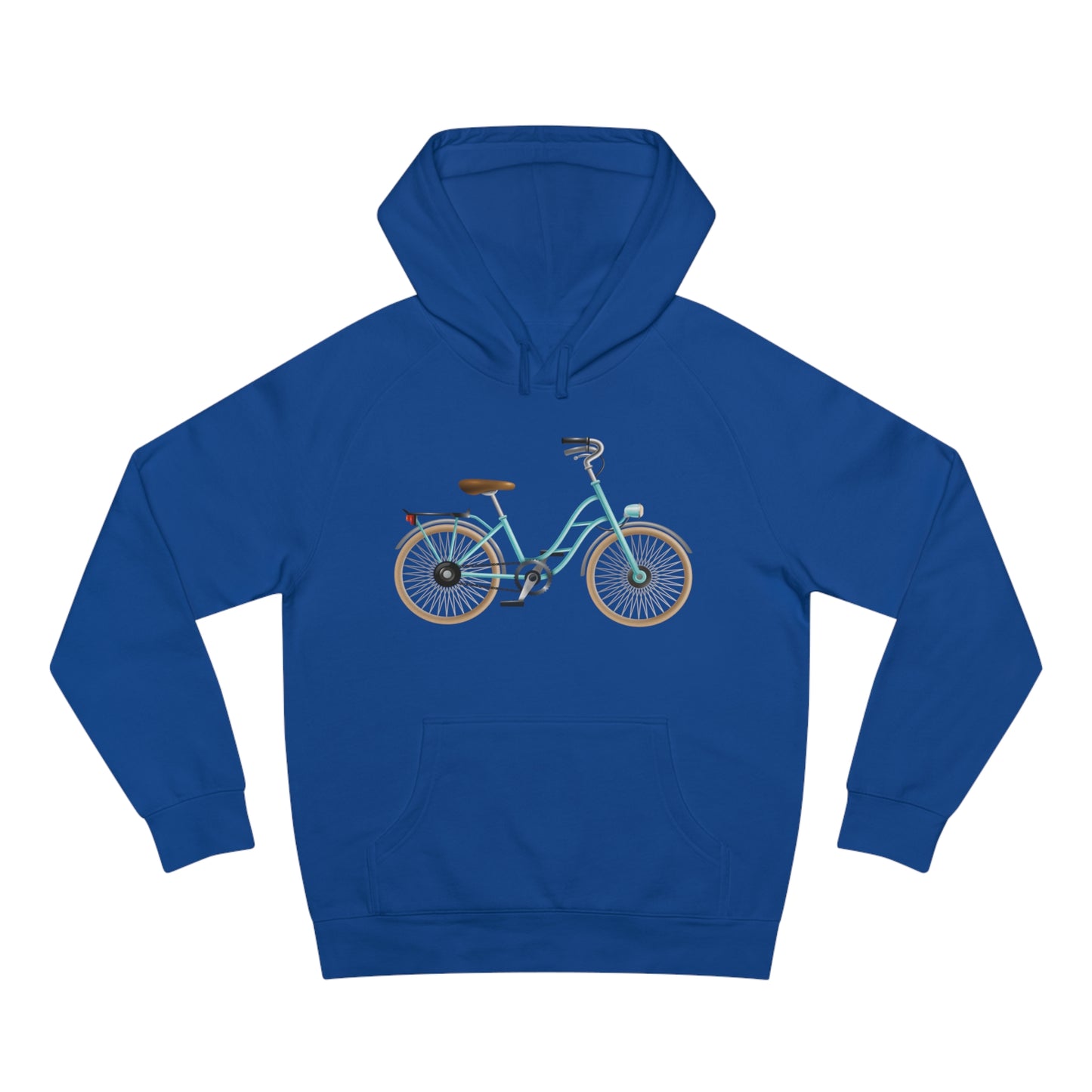 Form-fitting Unisex Hoodie - Classic British Bicycle