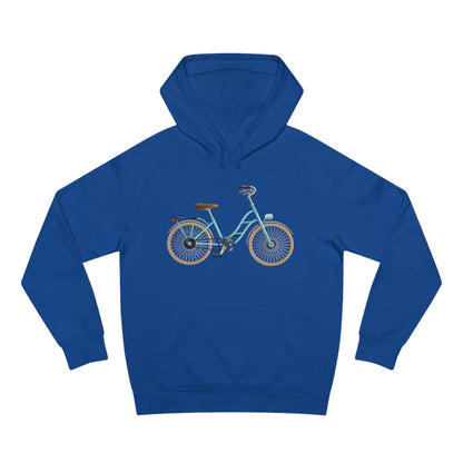 Form-fitting Unisex Hoodie - Classic British Bicycle