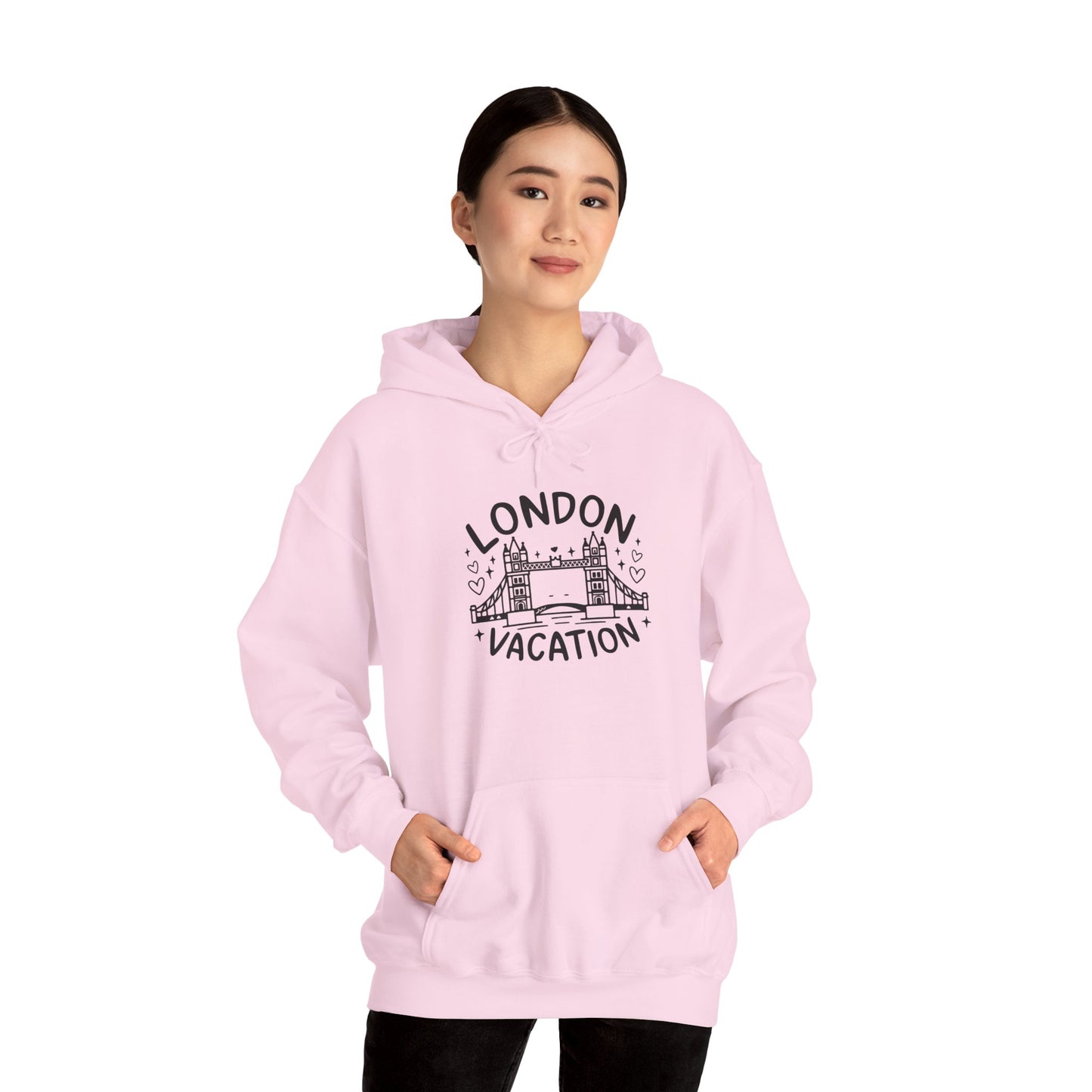 Unisex Heavy Blend™ Hooded Sweatshirt - London's Cozy Vacations