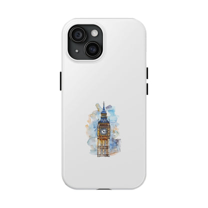 London Big Ben Tough Phone Case - Durable Protection with a Splash of Art